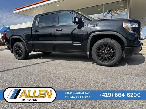 Ebony Twilight Metallic 2022 GMC Sierra 1500 Elevation