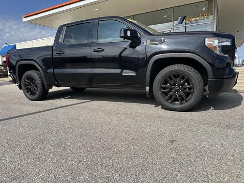 Pacific Blue Metallic 2022 GMC Sierra 1500 Elevation
