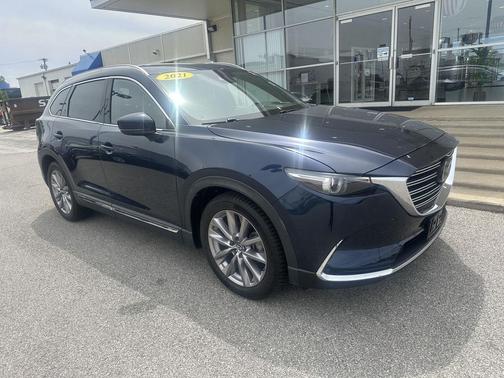 Deep Crystal Blue Mica 2021 Mazda CX-9 Grand Touring