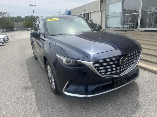 Deep Crystal Blue Mica 2021 Mazda CX-9 Grand Touring