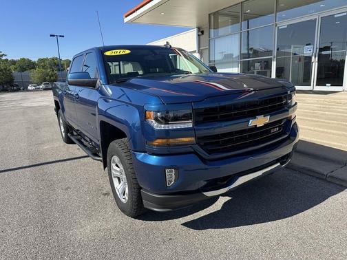 Deep Ocean Blue Metallic 2018 Chevrolet Silverado 1500 2LT