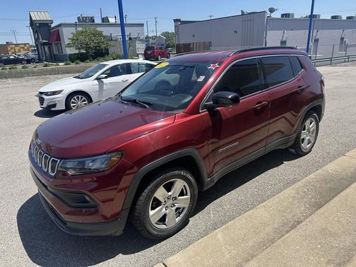 Velvet Red Pearlcoat 2022 Jeep Compass Latitude