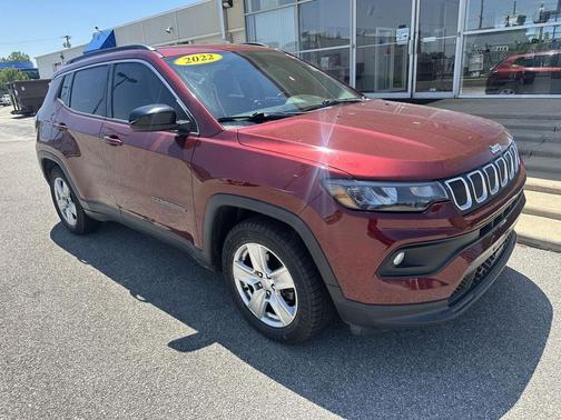 Velvet Red Pearlcoat 2022 Jeep Compass Latitude