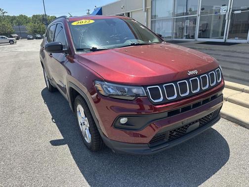 Velvet Red Pearlcoat 2022 Jeep Compass Latitude