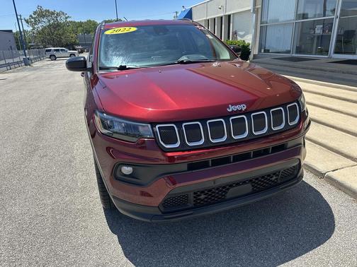 Velvet Red Pearlcoat 2022 Jeep Compass Latitude