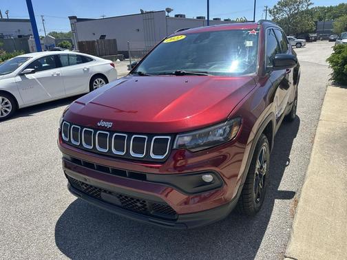 Velvet Red Pearlcoat 2022 Jeep Compass Latitude