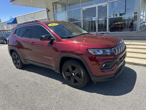 Velvet Red Pearlcoat 2022 Jeep Compass Latitude