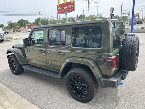 Sarge Green Clearcoat 2023 Jeep Wrangler 4xe Sahara