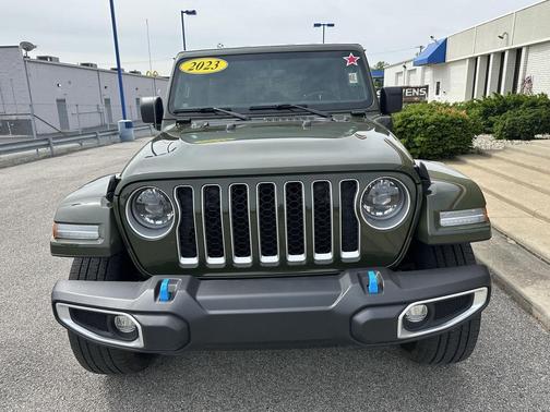 Sarge Green Clearcoat 2023 Jeep Wrangler 4xe Sahara
