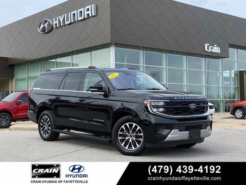 Black Metallic 2025 Ford Expedition Max Platinum