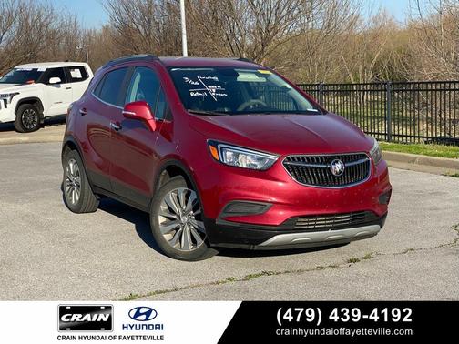 Winterberry Red Metallic 2018 Buick Encore Preferred