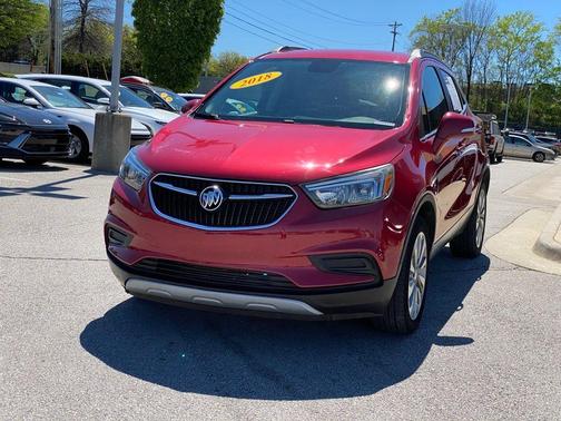 Winterberry Red Metallic 2018 Buick Encore Preferred