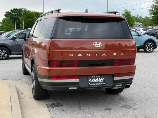 Orange 2025 Hyundai SANTA FE Limited