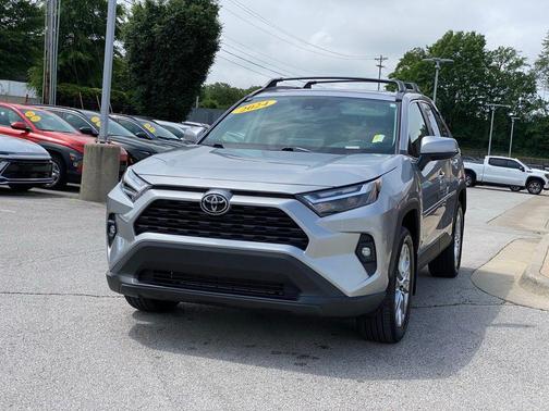Silver Sky Metallic 2024 Toyota RAV4 XLE Premium