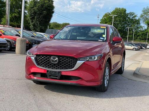 Soul Red Crystal Metallic 2025 Mazda CX-5 Preferred