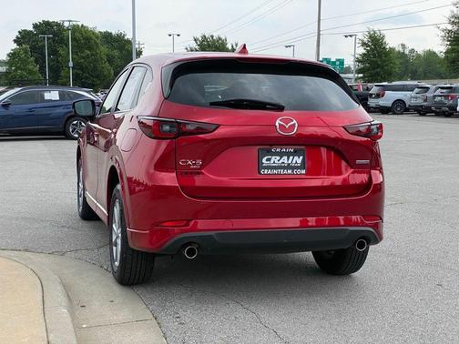 Soul Red Crystal Metallic 2025 Mazda CX-5 Preferred