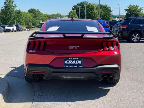 Red Metallic 2024 Ford Mustang GT Premium