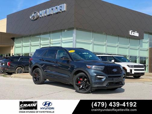 Blue Metallic 2023 Ford Explorer ST