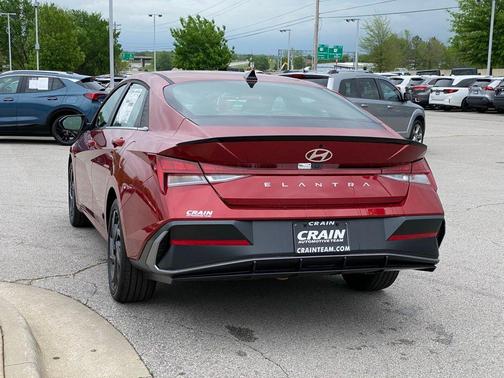 Red 2026 Hyundai ELANTRA SEL SPORT PREMIUM
