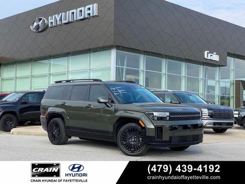 Green 2024 Hyundai SANTA FE HEV Calligraphy