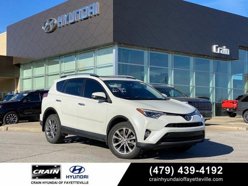 Blizzard Pearl 2017 Toyota RAV4 Limited