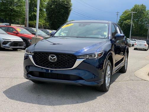 Crystal Blue 2025 Mazda CX-5 2.5 S Preferred Package