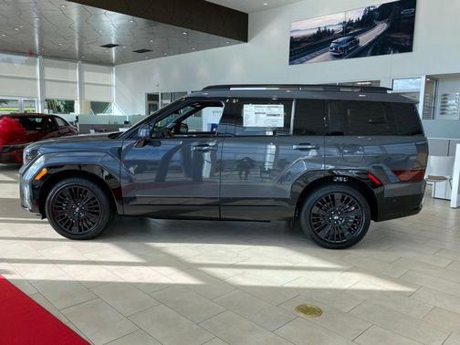 Gray 2026 Hyundai SANTA FE HEV Calligraphy