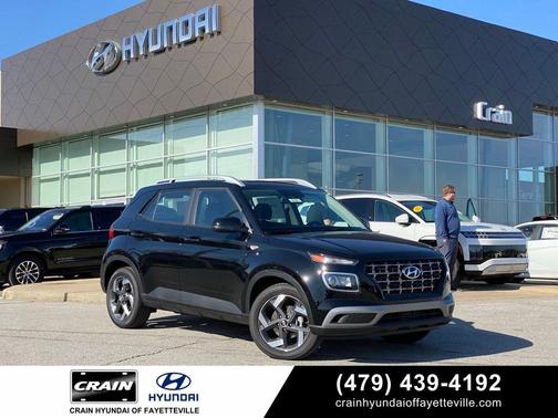 Onyx Black 2026 Hyundai VENUE SEL