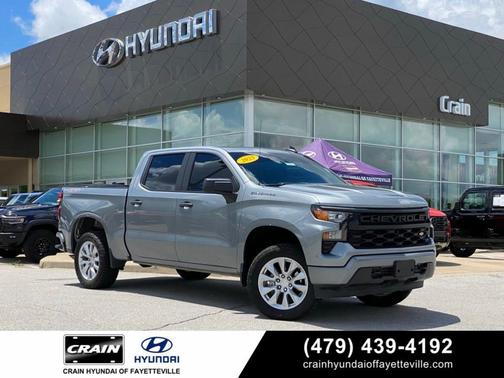 Sterling Gray Metallic 2023 Chevrolet Silverado 1500 Custom