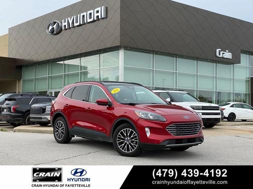 Red Metallic 2021 Ford Escape PHEV Titanium