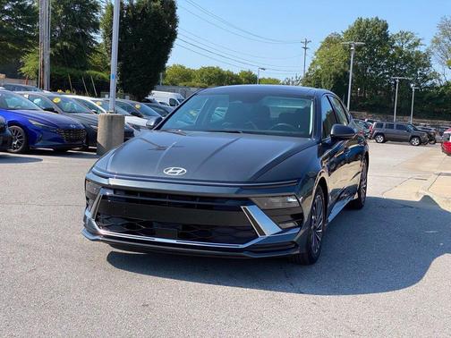 Gray 2026 Hyundai SONATA Hybrid SEL