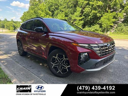 Crimson 2023 Hyundai TUCSON N Line