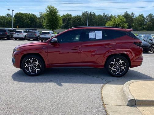 Crimson 2023 Hyundai TUCSON N Line