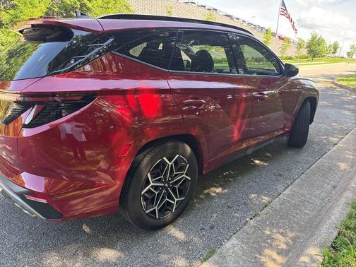 Crimson 2023 Hyundai TUCSON N Line