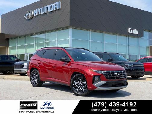 Crimson 2023 Hyundai TUCSON N Line