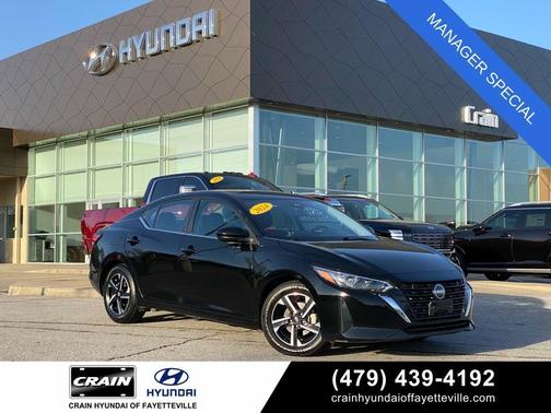 Black 2024 Nissan Sentra SV