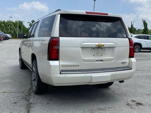 White Diamond Clearcoat 2015 Chevrolet Suburban 1500 LTZ