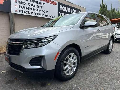 Silver 2022 Chevrolet Equinox 2LT