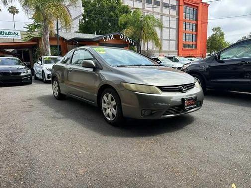 Gray 2008 Honda Civic LX