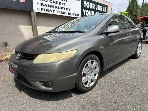 Gray 2008 Honda Civic LX