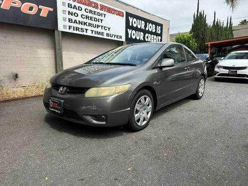 Gray 2008 Honda Civic LX