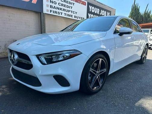 White 2021 Mercedes-Benz A-Class A 220
