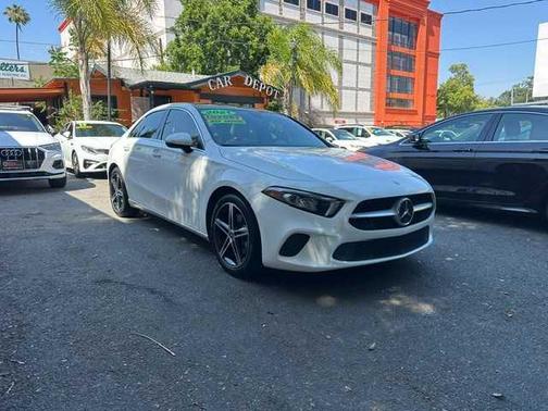 White 2021 Mercedes-Benz A-Class A 220