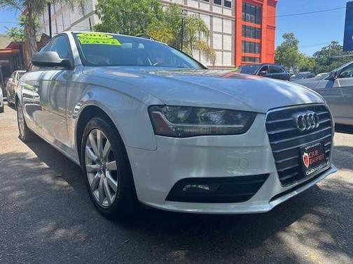 White 2014 Audi A4 2.0T Premium