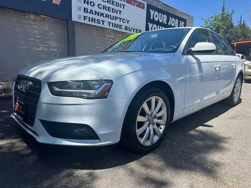 White 2014 Audi A4 2.0T Premium