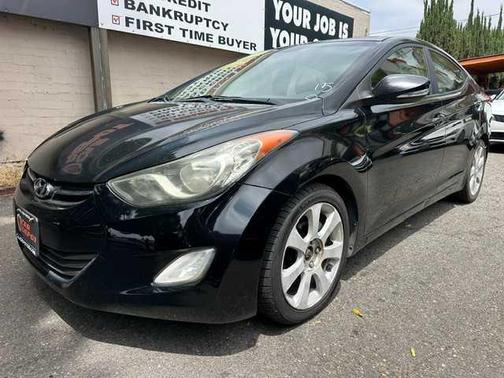 Black Noir Pearl 2012 Hyundai ELANTRA Limited
