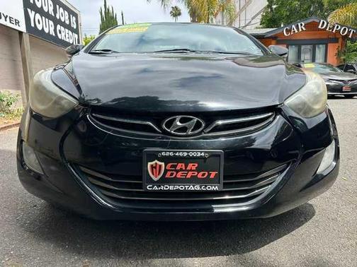 Black Noir Pearl 2012 Hyundai ELANTRA Limited