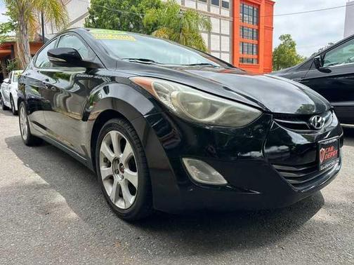 Black Noir Pearl 2012 Hyundai ELANTRA Limited