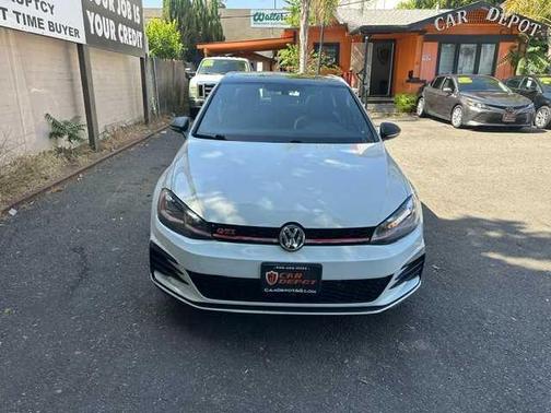 Pure White 2020 Volkswagen Golf GTI 2.0T SE