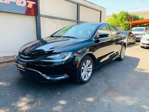 Black 2016 Chrysler 200 Limited